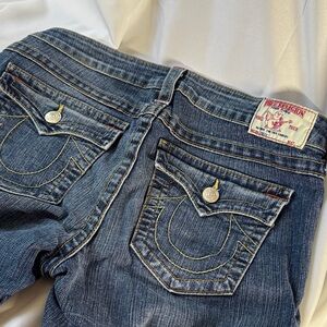 True Religion Women's Dark Blue Boot Cut Jeans